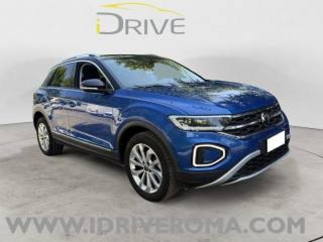 Volkswagen T-Roc T-Roc 1.0 Tsi Style 110cv Bicolore  blue Ravenna  