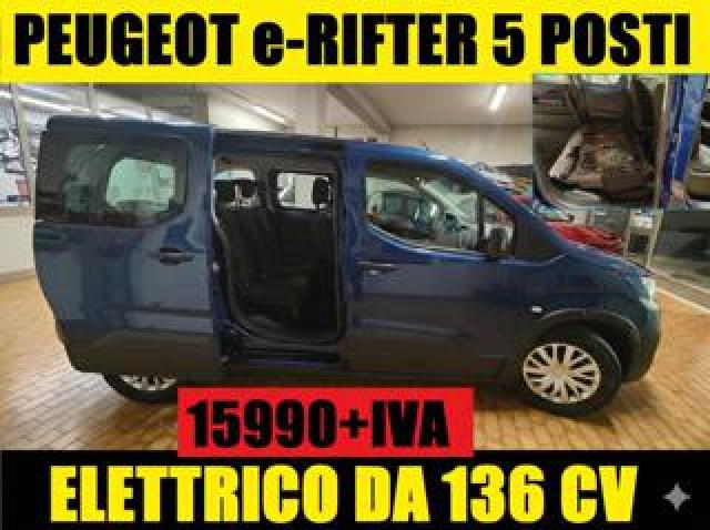 Peugeot E-Rifter 5 Posti Elettrico A Pianale Unico 