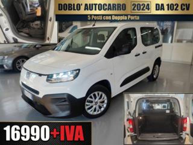 Fiat Doblo 2024 Posti 5 Autocarro Doppia Porta Euro 6e 