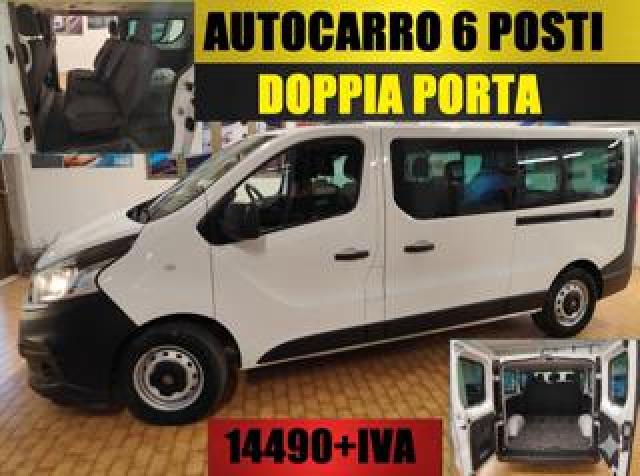 Fiat Talento 2020 Autocarro 6 Posti Doppia Porta 