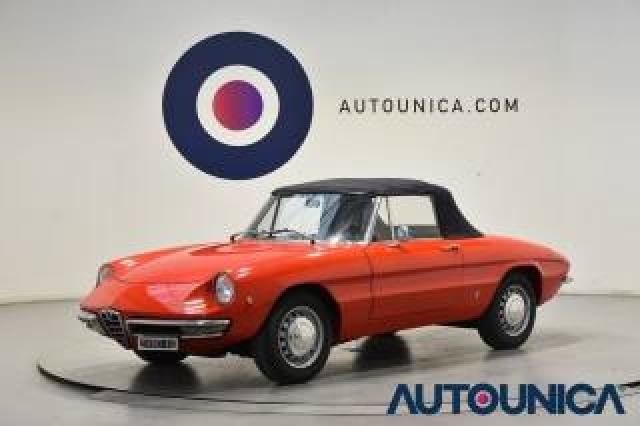 Alfa Romeo Spider 1300 Junior Osso Di Seppia Asi Targa Oro 