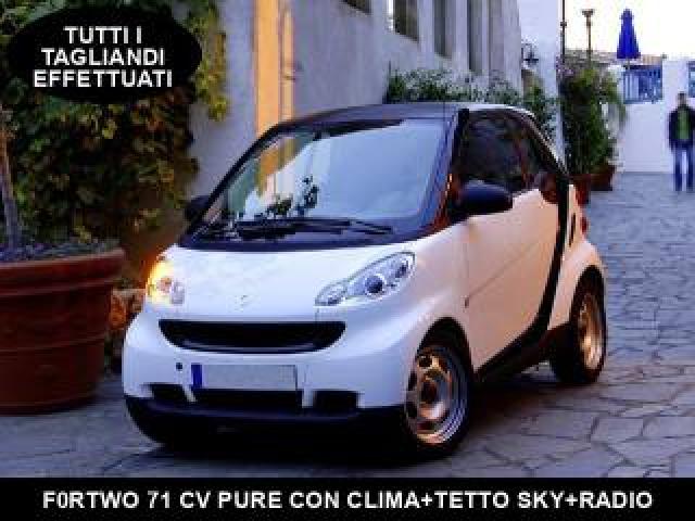 Smart Fortwo 71 Cv Pure+clima+tetto Sky 