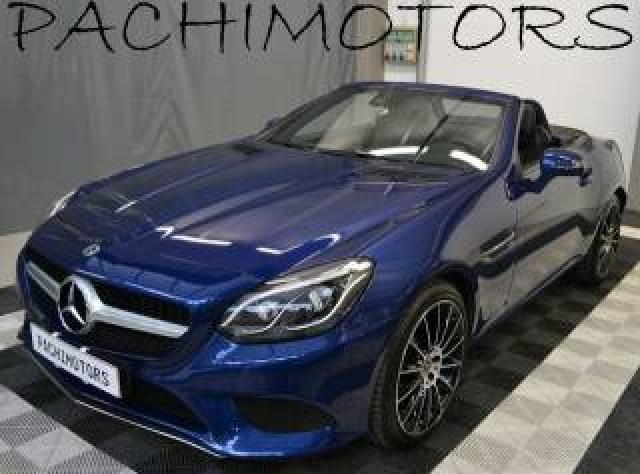 Mercedes Benz Slc 180 Sport pelle-Navi-Led-Tagliandi Mb-Cerchi 18 