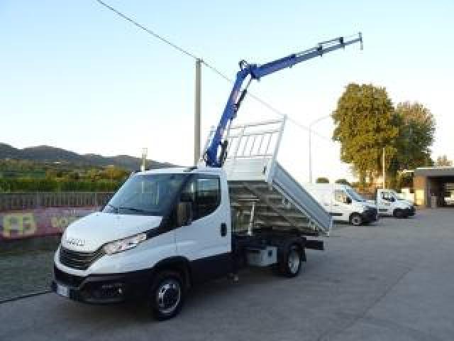 Iveco Daily 35c16hp 3.0hpt Pmedio Ribaltabile+gru 