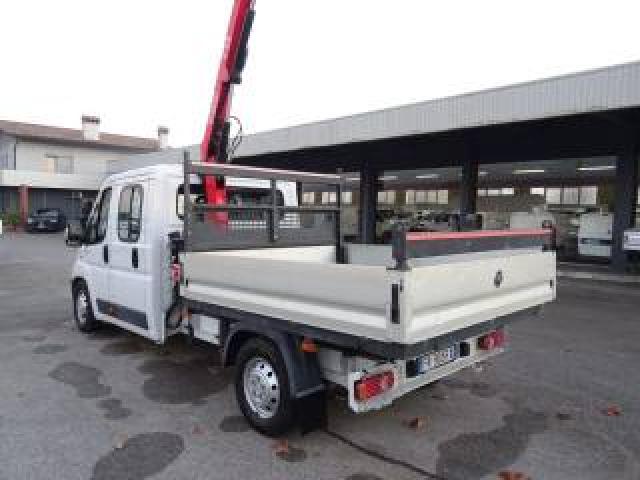 Fiat Ducato Maxi 35q 2.3mjt130cv 7posti Gru' Fassi 26 