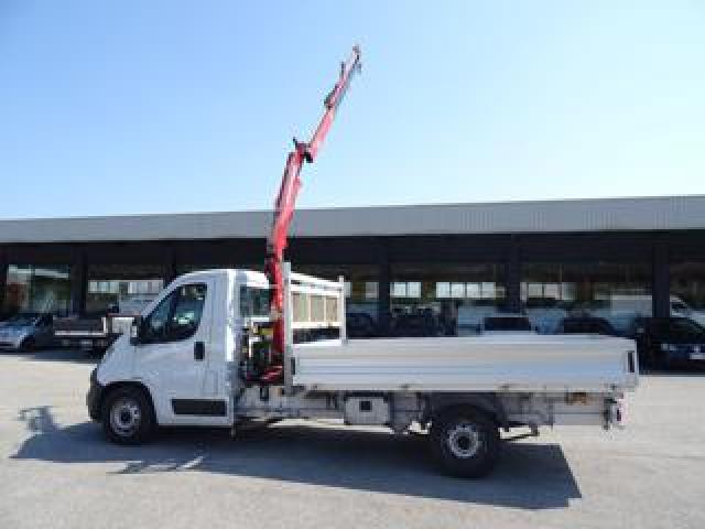 Fiat Ducato 35q 2.3mjt140cv Maxi Pl Cabinato Gru Ferrari  