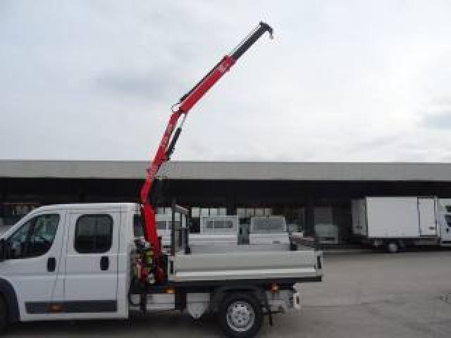 Fiat Ducato Maxi 35q 2.3mjt 130cv 7posti Gru Fassi 26 