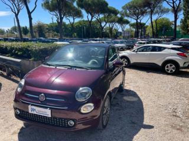 Fiat 500 1.2cc Lounge 69cv Tetto Panorama Cruise Blue 