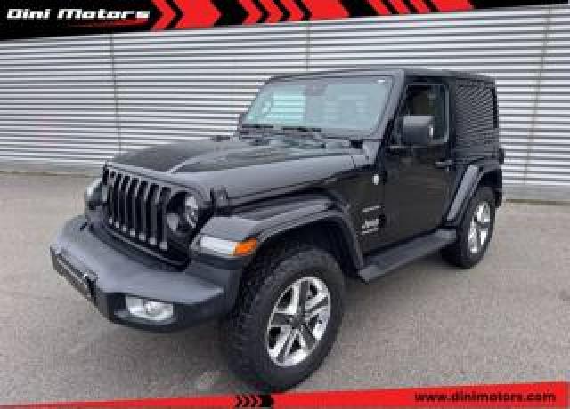 Jeep Wrangler 2.2 Mjt Ii 4x4 4wd Sahara 3 Porte Gancio Traino 