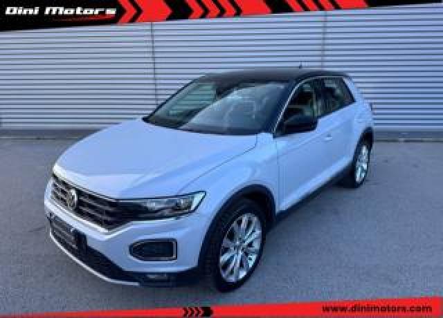 Volkswagen T-Roc 1.6 Tdi Scr Advanced White Silver Perlato Ok Neopa 