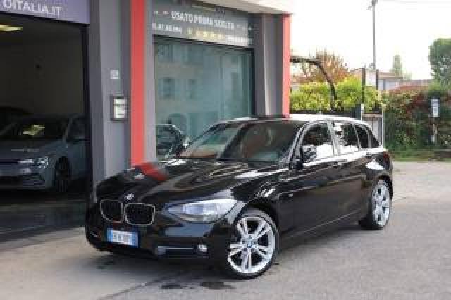 Bmw 118 D 5p. Sport Automatica F20 Pelle Rossa Cartier 18 