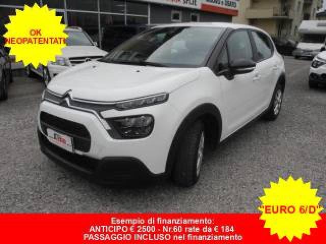 Citroen C3 1.5 Bluehdi 100 S&s Feel -Ok Neopat.- Prezzo Reale 