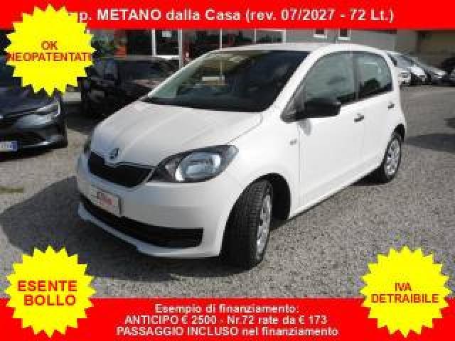 Skoda Citigo 1.0 Mpi 5p. Active G-Tec -Ok Neopatentati-No Bollo 