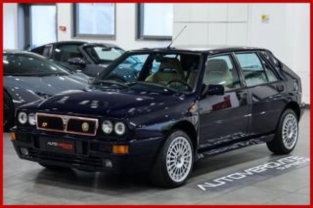 Lancia Delta 2.0 Turbo Hf Integrale Blu Lord - Targhe To 