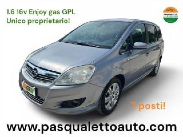 Opel Zafira Gas Gpl + 7 Posti! 1.6 16v Vvt Enjoy 