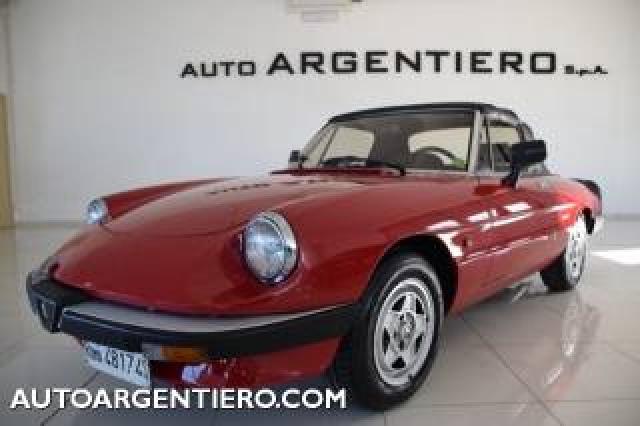 Alfa Romeo Spider 1.6 Targa Oro Asi  Perfetta!!!! 