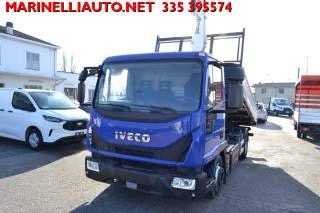 Iveco Other Eurocargo  75e16 Con Gru E Ribaltabile Trilaterale 