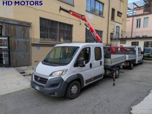 Fiat Ducato 35 2.3 Mjt 130 Cv Maxi Doppia Cabina  Gru  