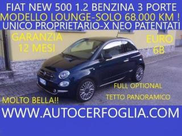 Fiat 500 500 1.2 Lounge 69cv Solo 68.000 Km !!! 