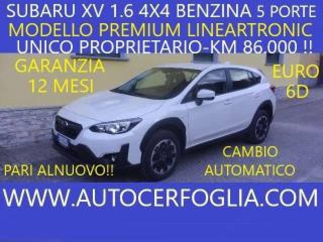 Subaru Xv Ii 2021 1.6i  4x4 Premium Lineartronic 