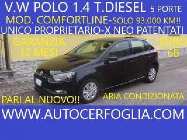 Volkswagen Polo 5p 1.4 Tdi Comfortline 75cv-93.000 Km !!!! 
