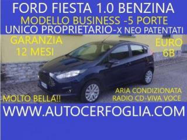 Ford Fiesta Vi  5p 1.0 Business 80cv E6-Unico Proprietario 