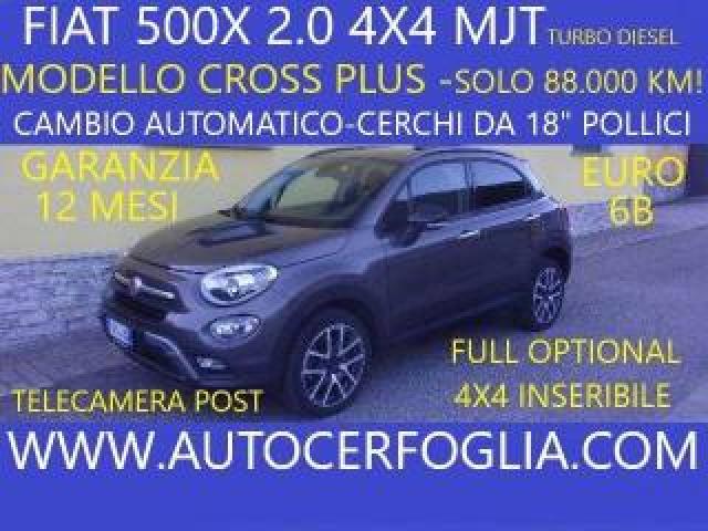 Fiat 500x 2.0 Mjt Cross Plus 4x4 140cv-At9 -88.000 Km !!! 
