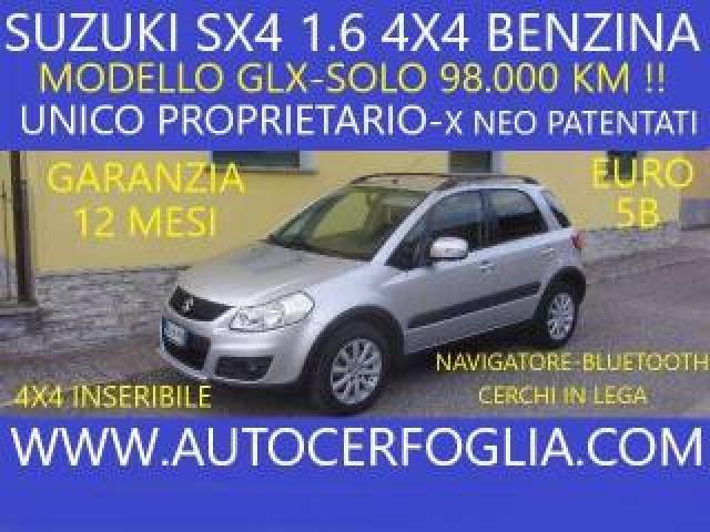 Suzuki Sx4 1.6 Vvt 16v Glx Navi  4wd-Unico Proprietario! 