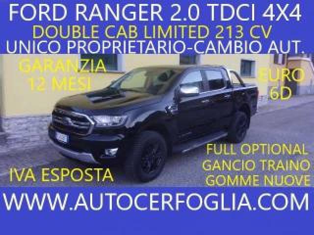 Ford Ranger 2.0 Tdci Double Cab Limited-Prezzo Piu Iva ! 