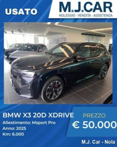 Bmw X3 Xdrive20d 48v Msport Pro 
