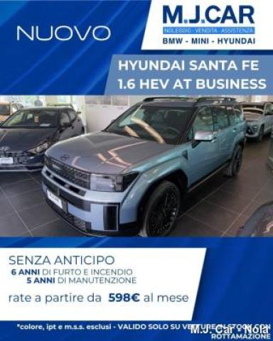 Hyundai Santa Fe 1.6 T-Gdi Hev 2wd At 5 Posti Business 
