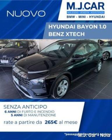 Hyundai Bayon 1.0 T-Gdi Mt Xtech Nera Gpl 