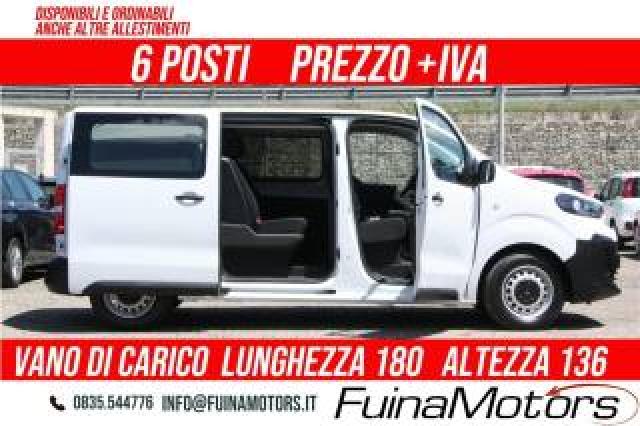 Citroen Jumpy 2.0 Bluehdi 140 6 Posti Autocarro Nuovo 
