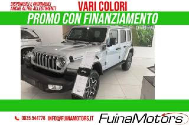 Jeep Wrangler Unlimited 2.0 Phev Atx 4xe Sahara Nuovo 