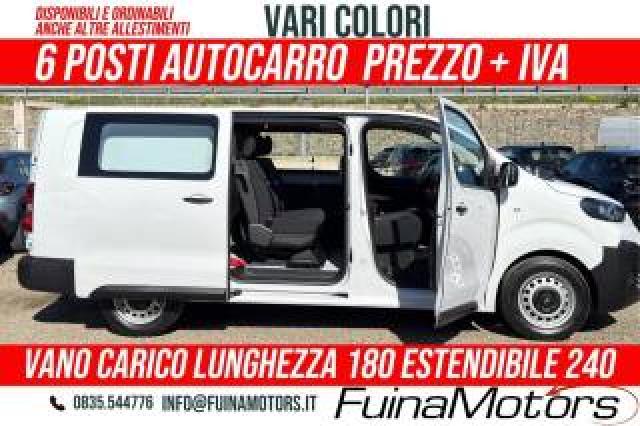 Fiat Scudo 2.2 Multijet 150 Cv Xl L3 H1 6 Posti Nuovo 