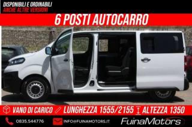 Fiat Scudo 2.2 150cv 6 Posti Doppia Cabina L2h1 Mobile Nuovo 
