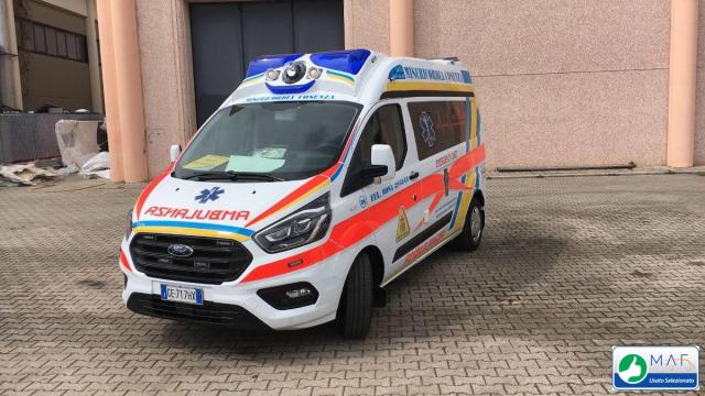 Ford Custom Ambulanza Cos 