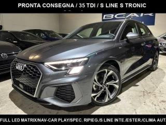 Audi A3 Spb 35tdi Stronic S Line 18 Sline/carplay Navi/le 