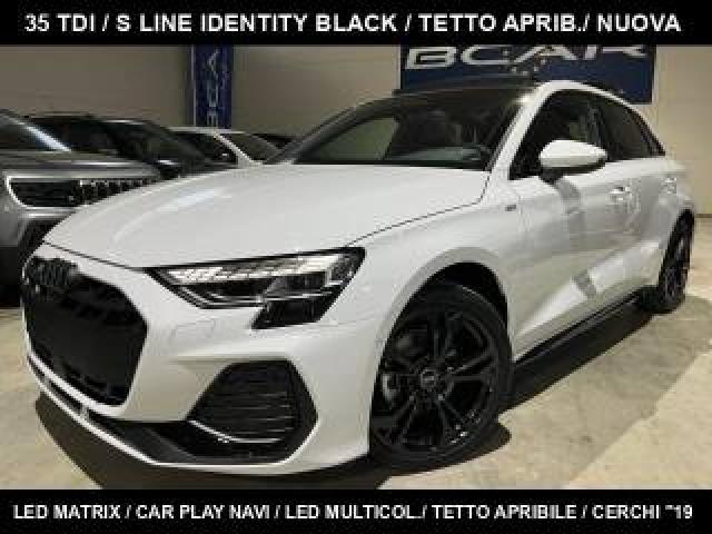 Audi A3 Spb 35 Tdi S Line19 Sline Black/matrix/tetto Pano 