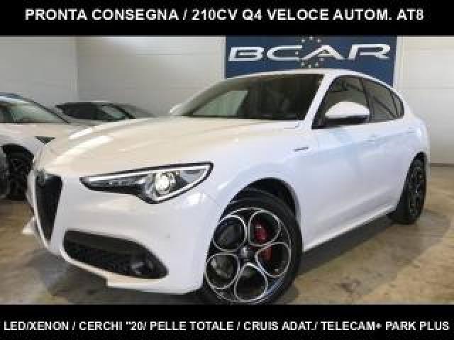 Alfa Romeo Stelvio 2.2 Td 210cv At8 Q4 Veloce /20/cruis Adat./pelle 