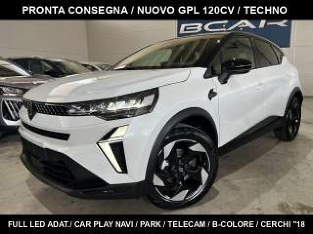 Renault Captur Eco-G 120cv Gpl Techno Car Play/telecam+park  