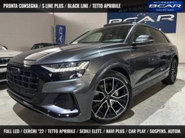 Audi Q8 50 Tdi 286 Cv Quattro S Line Tetto/22 Sline/black  