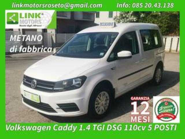 Volkswagen Caddy 1.4 Tgi Dsg Metano/benz 5 Posti Autovettura 
