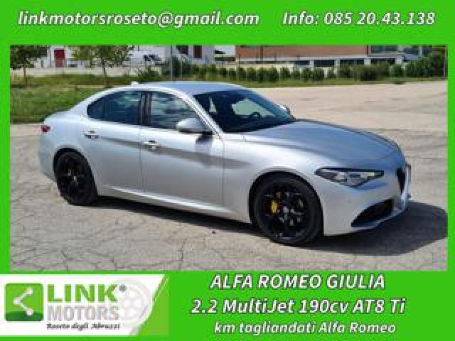 Alfa Romeo Giulia 2.2 Turbodiesel 190 Cv At8 Ti - Tagliandata 