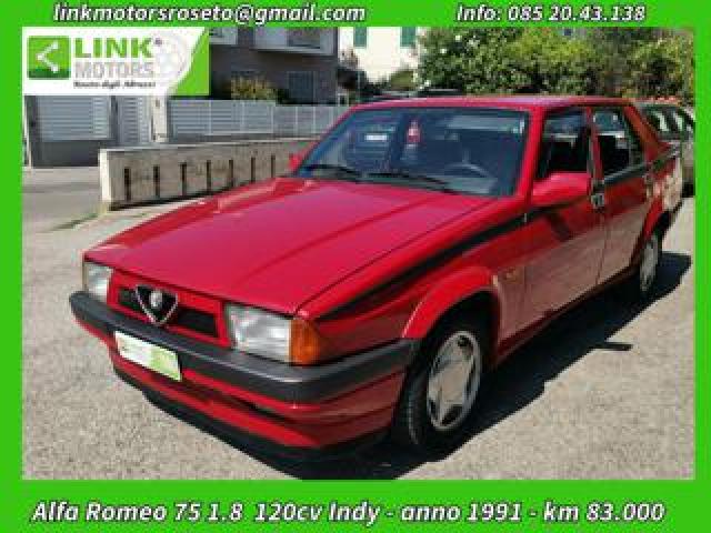 Alfa Romeo 75 1.8 Ie 120cv Indy - Conservata 