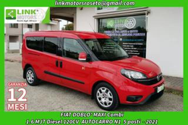 Fiat Doblo Maxi Combi N1 5posti 1.6 Mjt 120cv Venduta 