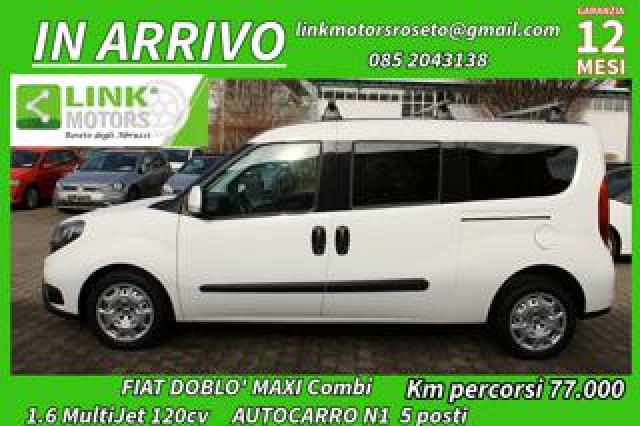 Fiat Doblo Maxi Combi 5posti 1.6 Mjt 120cv  N1 Lounge /+iva 