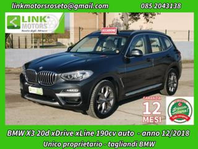 Bmw X3 Xdrive20d Xline Auto / Tagliandi Bmw / Garanzia 