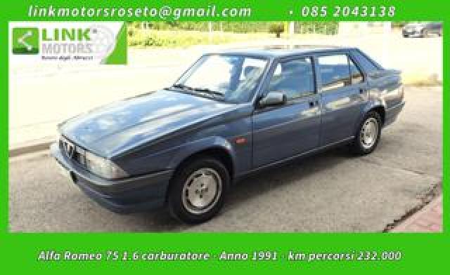 Alfa Romeo 75 1.6 Carburatore +impgpl 