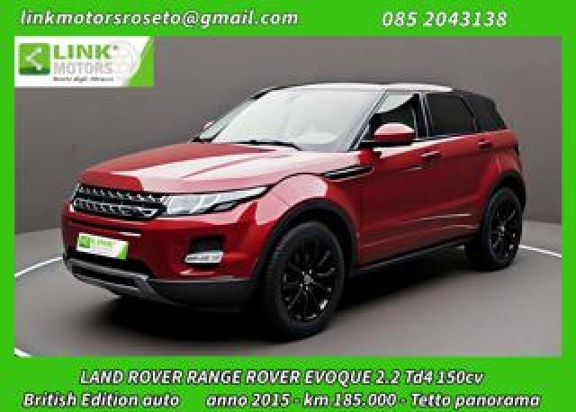 Land Rover Range Rover Evoque 2.2 Td4 5p. Awd Auto  British Edition /panorama 